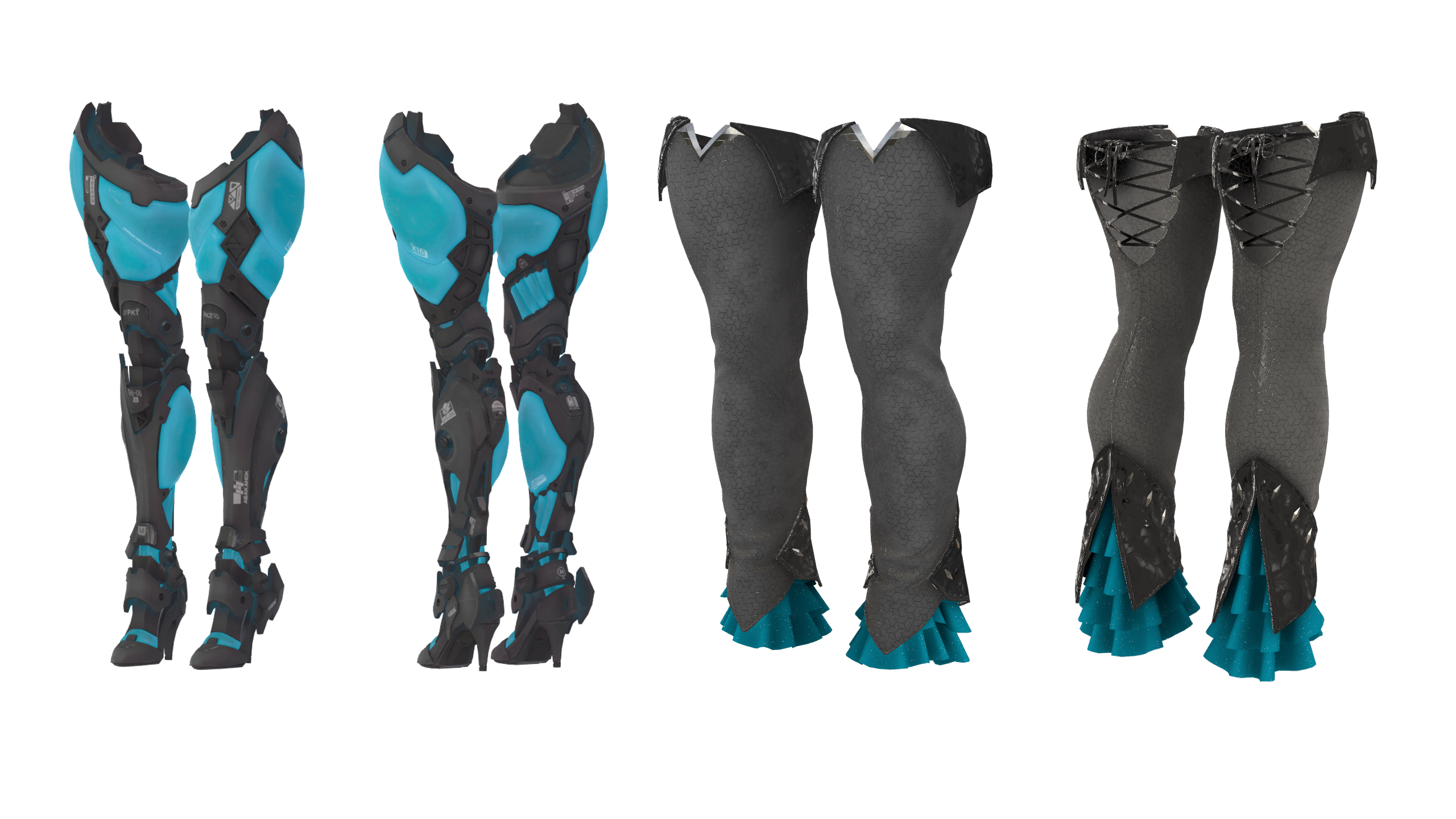 Avatar showcase — 3/4 view